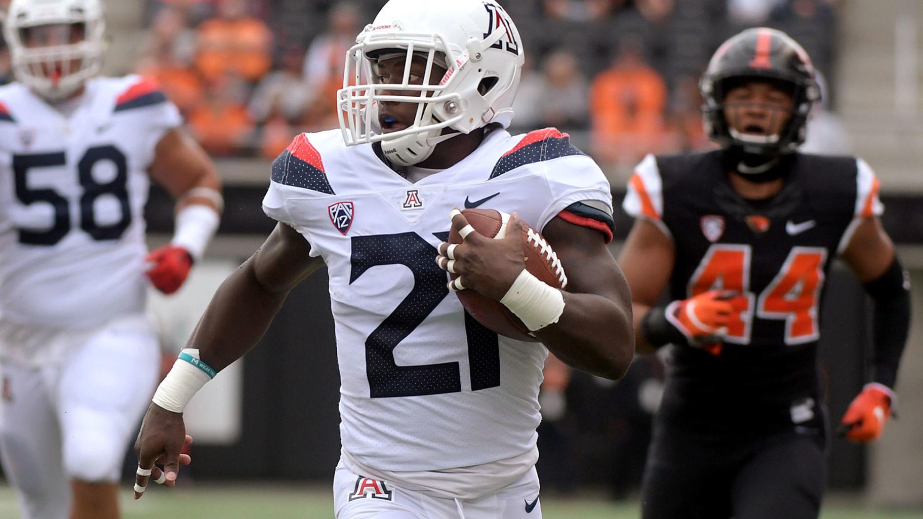 Arizona Wildcats tailback J.J. Taylor named semifinalist for Doak Walker Award